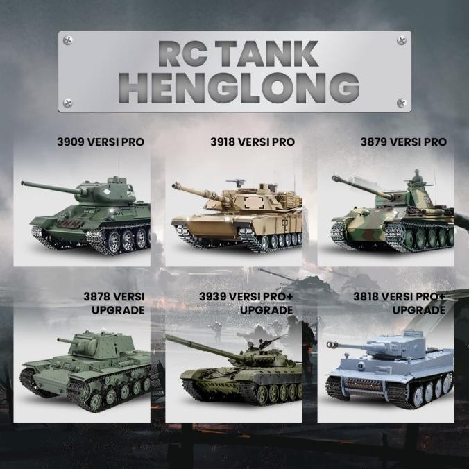 Sale Rc Tank Heng Long Rc Tank Militer 1/16 Versi 7