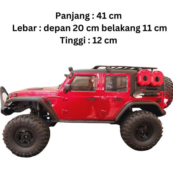 Grosir Rbc18 Rc Car 1/8 Rtr Rubicon Crawler / Rc Car 4Wd / Rc Crawler Offroad