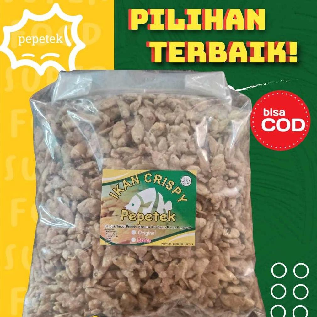 

BABY FISH IKAN PEPETEK CRISPY 1KG