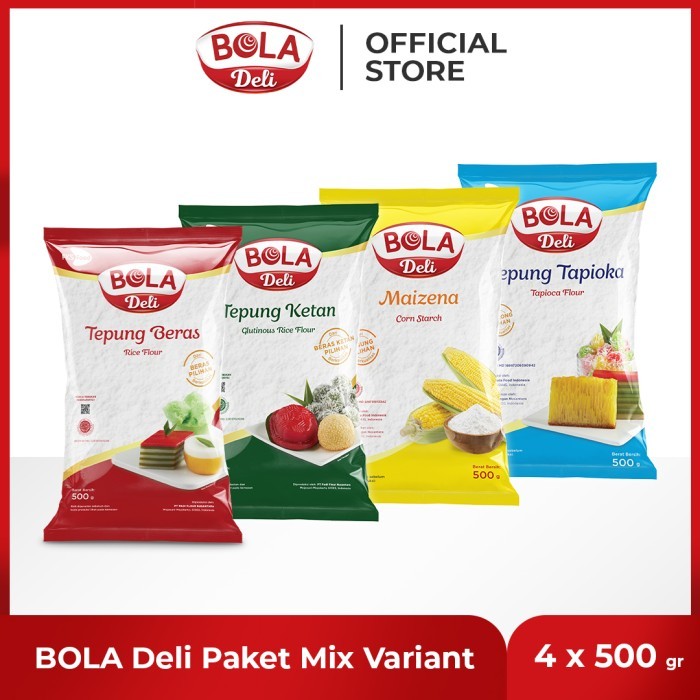 

PROMO! BOLA Deli Paket Mix Varian Isi 4