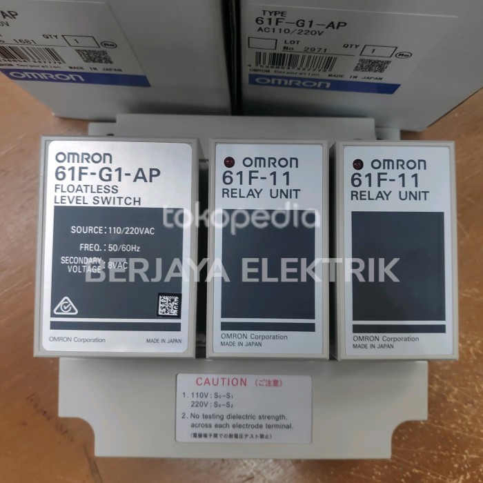 TERBARU WLC 2tabung/tangki 61F-G1-AP Omron Original