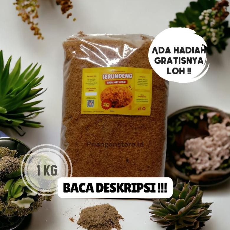 

GROSIR Serundeng Kelapa Cap Koki 1 Kg Srundeng Surundeng Rasa