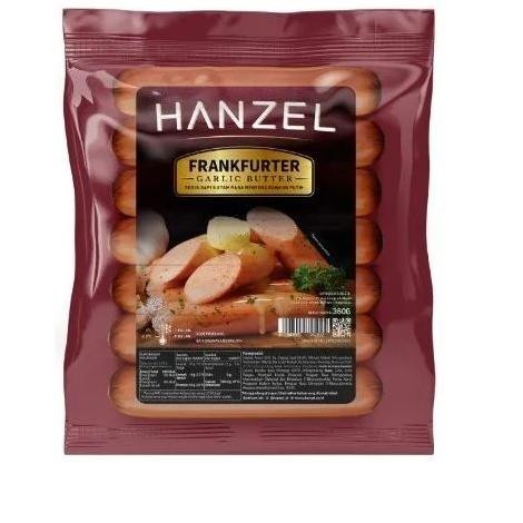 

Hanzel Beef Franfurter Garlic Butter 360 Gr