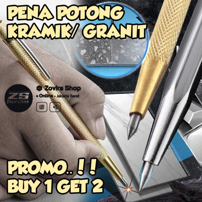 

TERLARIS! Pena Pemotong Keramik Ubin Nat Kaca Gelas Ukir Super Tajam Bahan Baja
