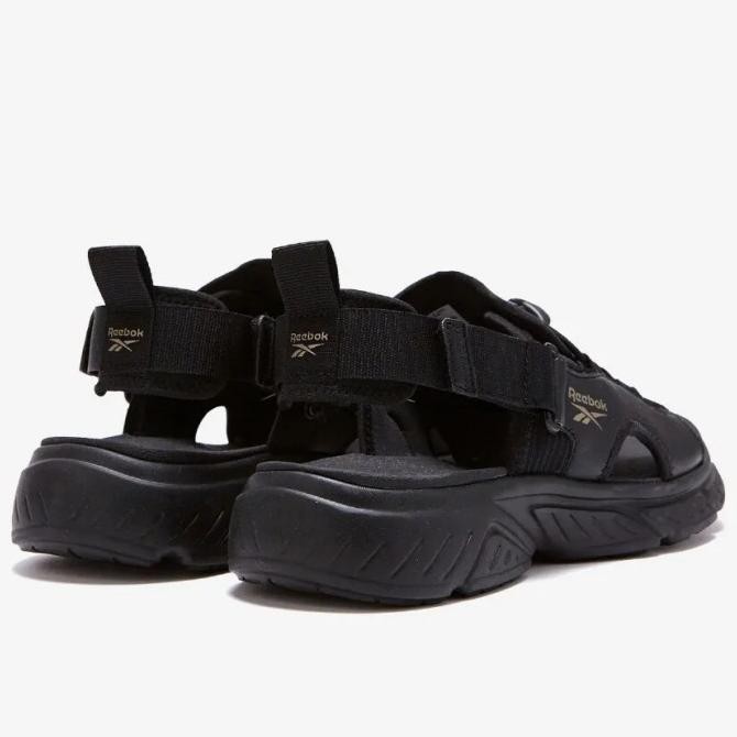 Sandal Pria Reebok Hyperium Slide Original - Black Judge_Law