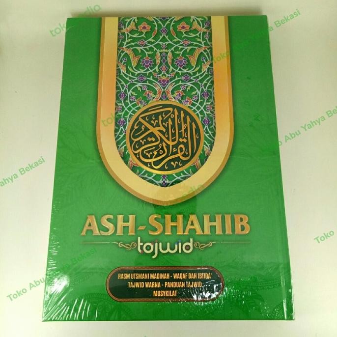 Al-Quran ASH-SHAHIB Tajwid A4 | Rusm Ustamani Terlaris