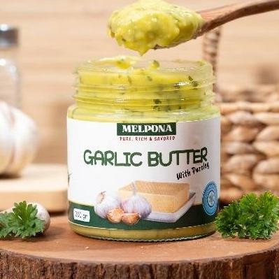 

Melpona New Zealand Garlic Butter With Parley 200Gr Mentega Bawang Petereli