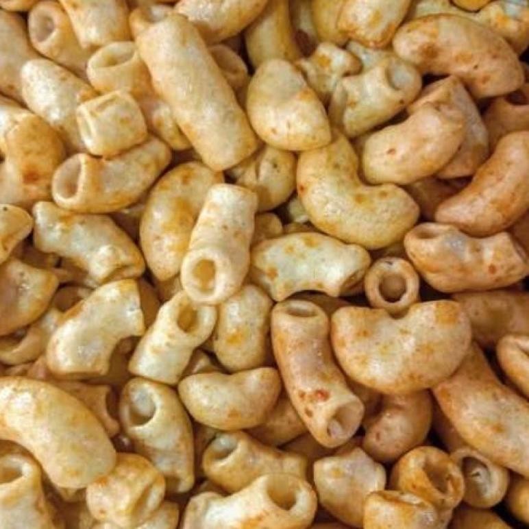 

MAKARONI RUJAK 1 KG (MAKARONI BUMBU PEDAS MANIS) KARAMEL