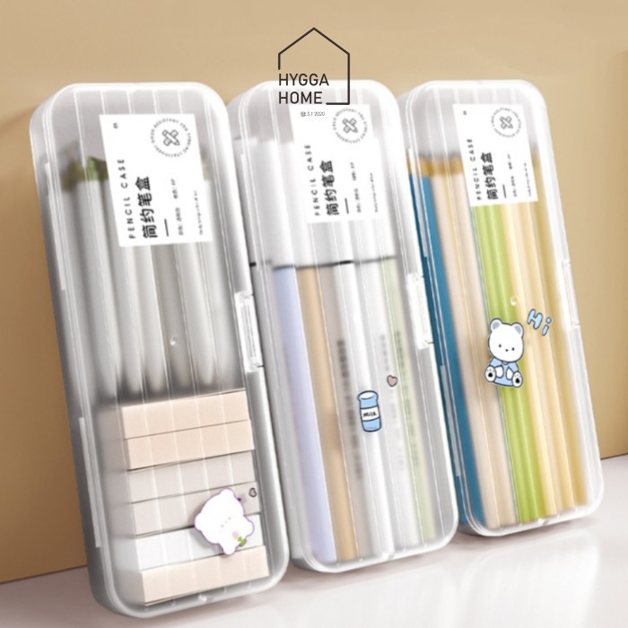 

Youku Kotak Pensil Alat Tulis Minimalis Kotak Nail Art Stationery Case