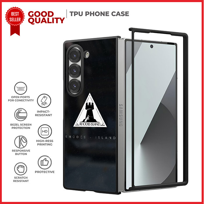 Case Casing Samsung Z Flip 6 5 4 3 , Z Fold 6 5 4 3 5G Arknights Rhodes Island AE1659 Custom NS1