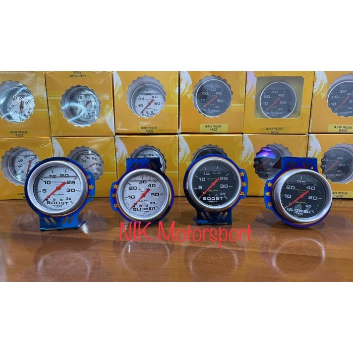 Boost Meter Diesel - Blower/Boost Pressure Gauge Set Holder Titanium