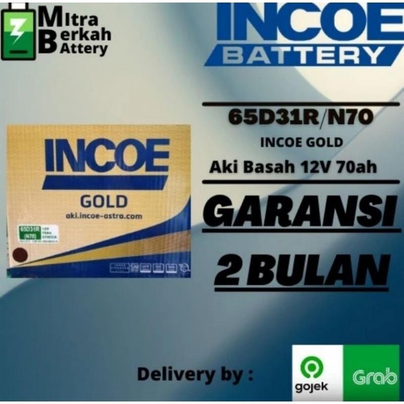 Aki Basah Mobil L300 N70 Incoe Gold