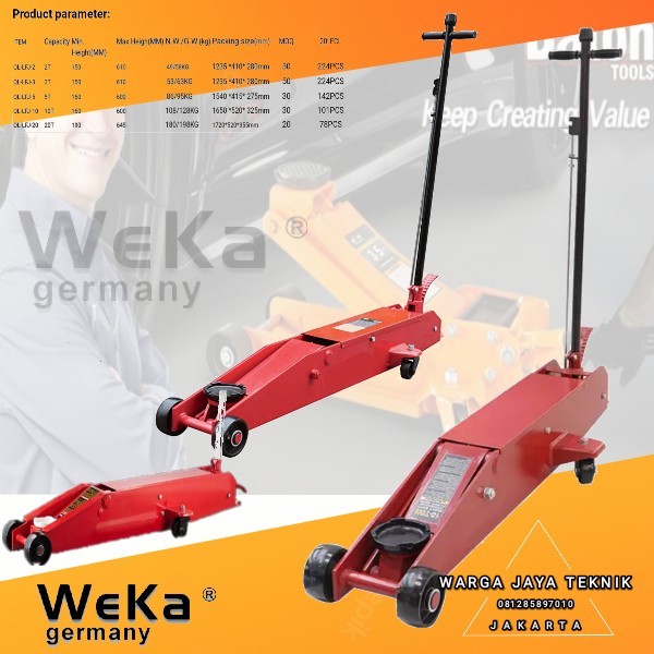 DONGKRAK BUAYA 20 TON WEKA GERMANY
