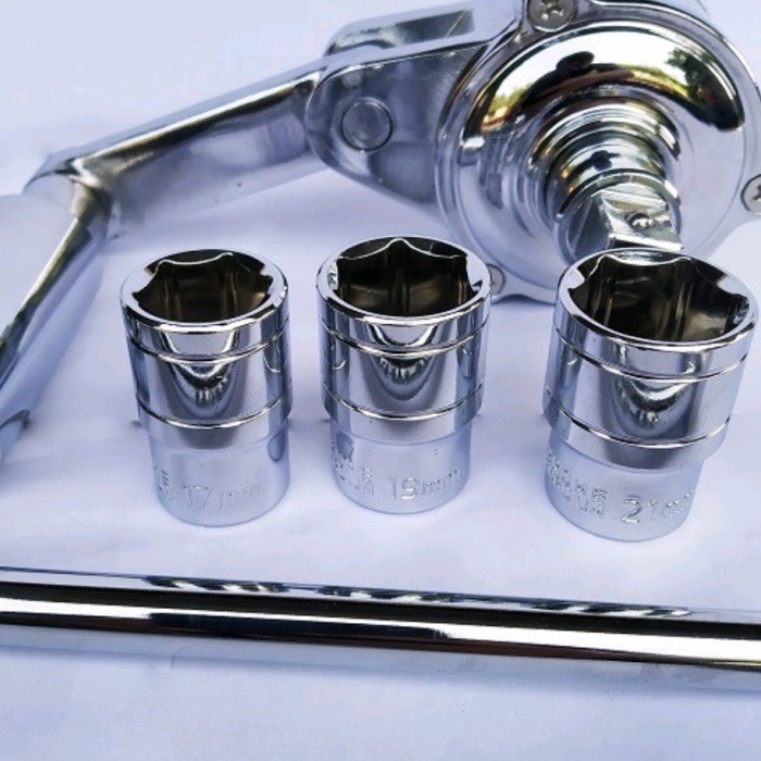 Kunci roda mobil 17 19 20 mm / kunci impact roda / impac manual