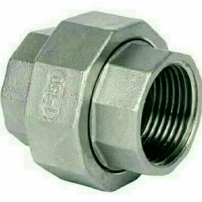 Water mur 2,5 inch stainless / Union Drat 2,5 inch SS 304