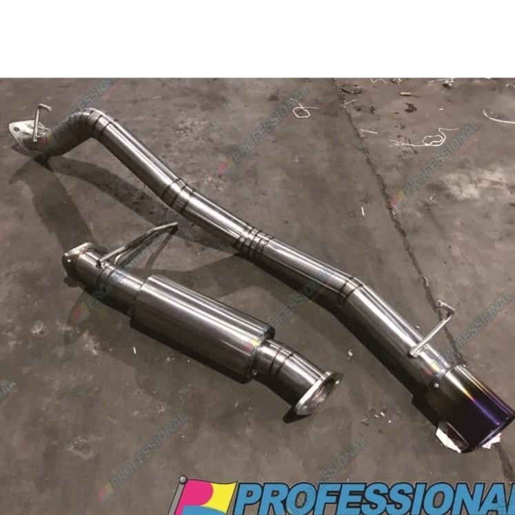 Downpipe Muffler Knalpot Exhaust Stainless Hks Style Pajero Sport 16+