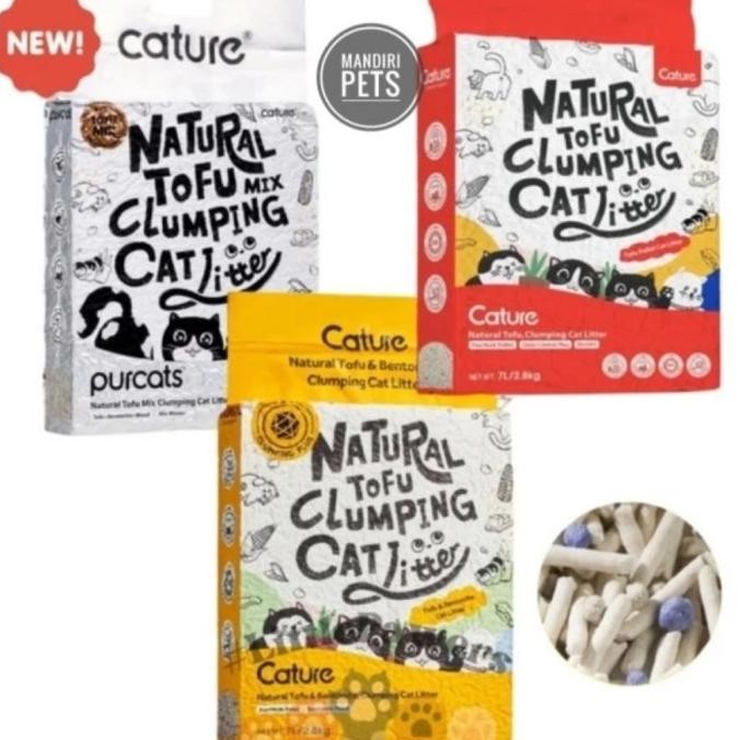 Grosir Cature Natural Tofu Clumping Cat Litter