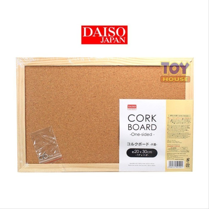 

TERLARIS! Terhot Daiso Cork Board - Pinboard - Soft Board - Papan Tempel Mading