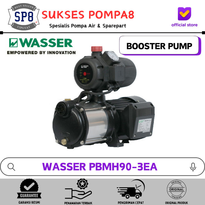 BOOSTER PUMP WASSER PBMH90-3EA/POMPA DORONG/MULTISTAGE