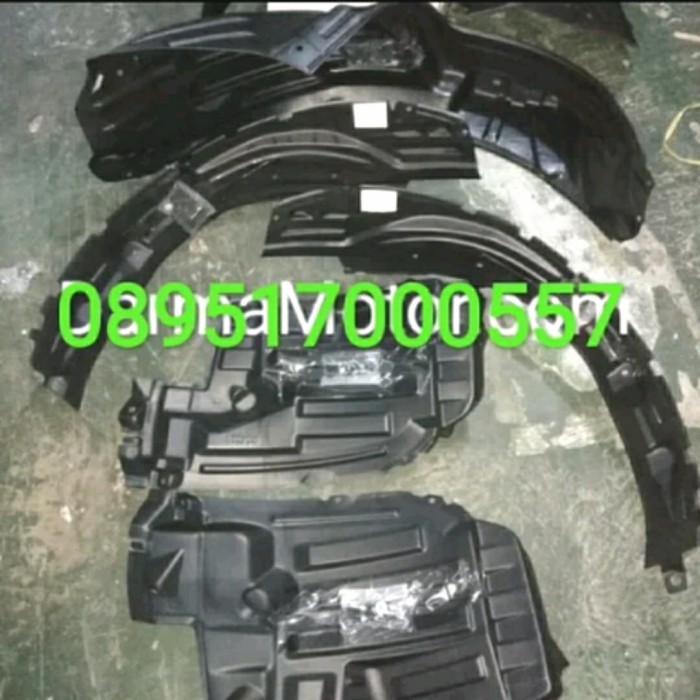 inner fender set strada triton 2008-2015