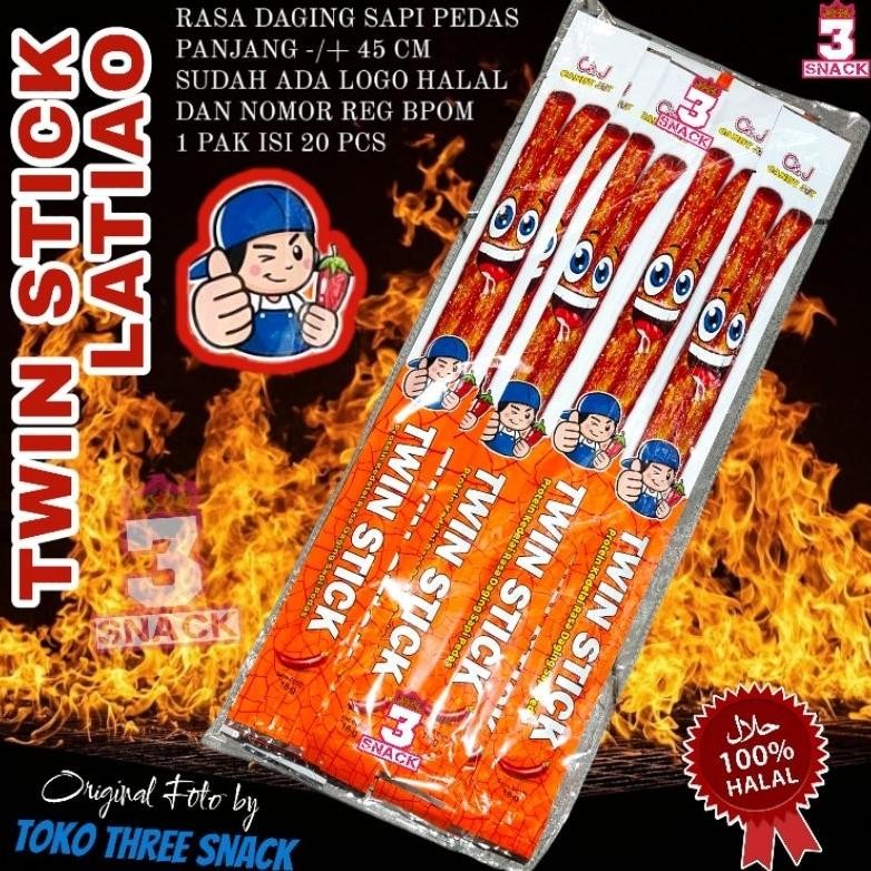 

JUMBO TWIN STICK 1 PAK ISI 20 PCS