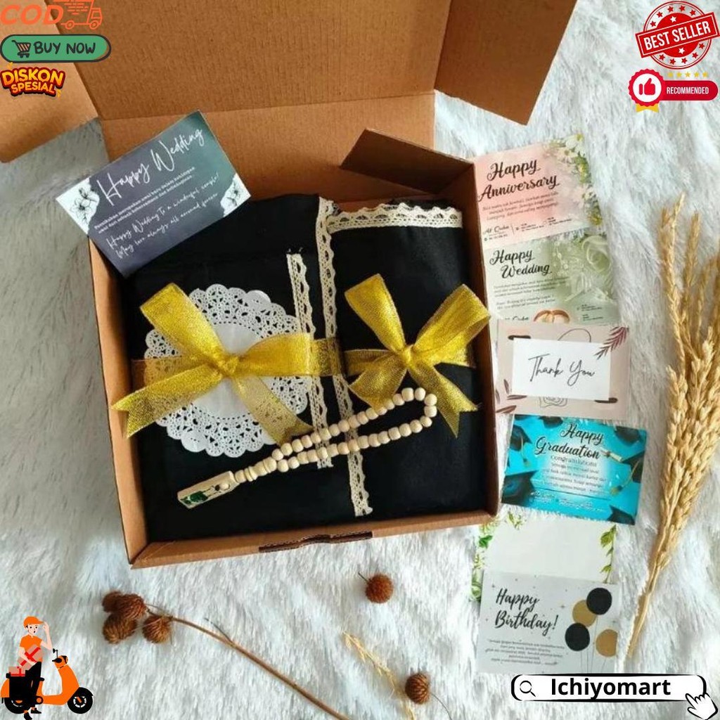 

Hampersmukenakatundewasamuslimahalatsholatperempuanwanitagiftboxhadiahkadoweddingpremium D Promo 10.10