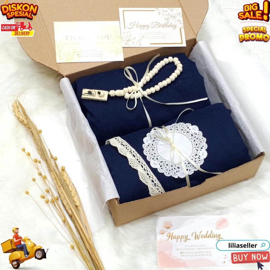 

Hampersmukenakatundewasamuslimahalatsholatperempuanwanitagiftboxhadiahkadoweddingpremium D Best Seller