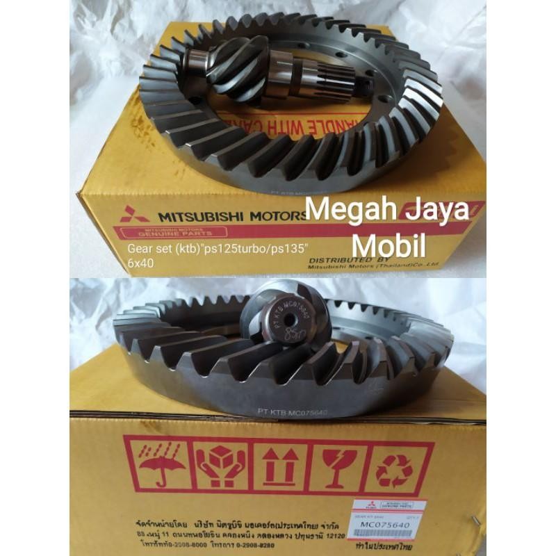 Gear Set Canter 125Ps 135Ps 6X40 Gigi Gardan Ps125 Turbo Canter & Ps135 6X40