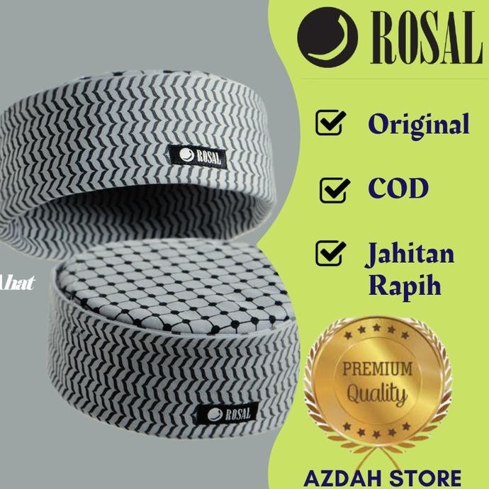 Peci Kopiah Songkok / Peci Turki / Peci Umroh / Peci Songkok ROSAL COD