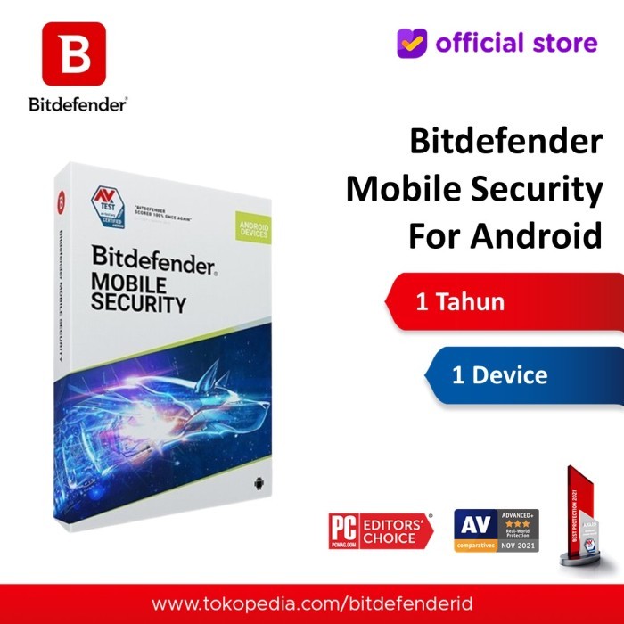 Bitdefender Mobile Security For Android 1 Year 1 Device