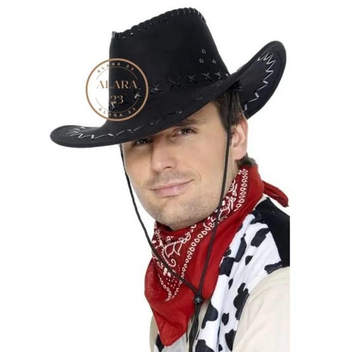 Topi tambang topi cowboys pria wanita topi import