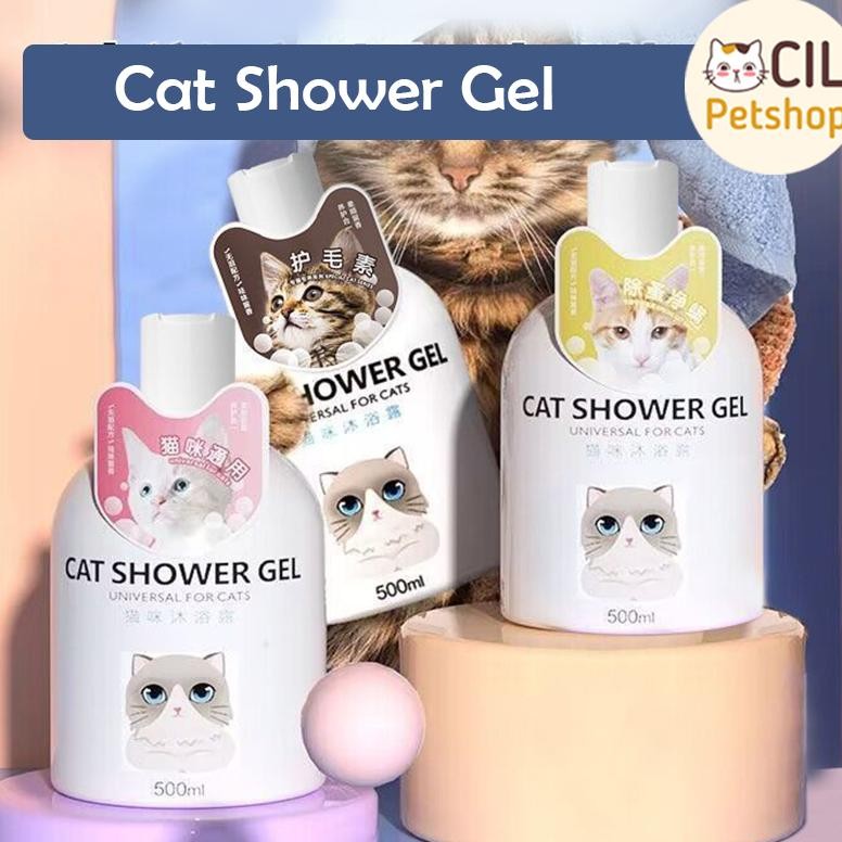 Cat Shower Gel Shampoo Kucing Sabun Mandi ml