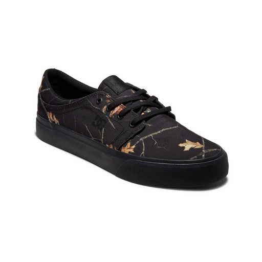 DC Shoes Vulcanized Shoe Trase Tx Se Black Camo 12 D