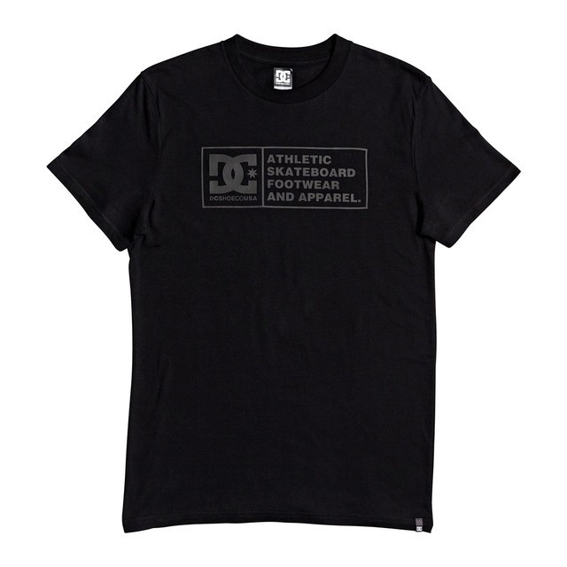 DC Mens Density Zone Black Short Sleeve T-Shirt