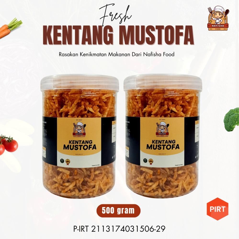 

Kentang Mustofa Gram Pedas Manis Makanan Siap Saji by Nafisha Food