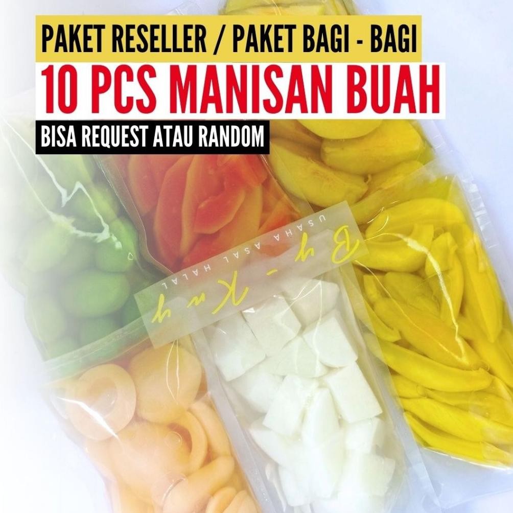 

GROSIR 10 PCS MANISAN BUAH CIANJUR PAKET PAKET BAGI-BAGI GROSIR MANISAN BUAH ASINAN BUAH OLAHAN BUAH
