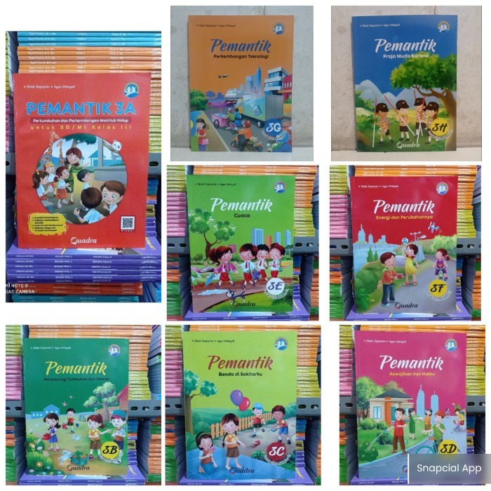 PROMO Buku Pemantik 3A 3B 3C 3D 3E 3F 3G 3H Kelas 3 SD Revisi Quadra