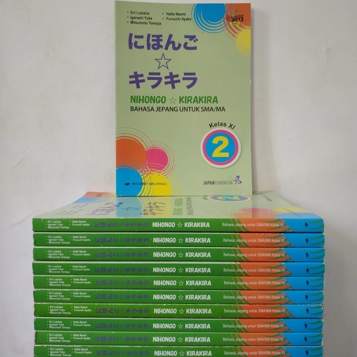 

Buku nihongo kirakira bahasa jepang untuk SMA kelas 2 XI 11 revisi