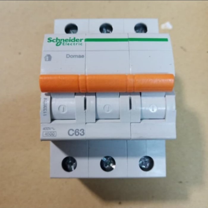 MCB DOMAE 3P 63A C63 SCHNEIDER ORIGINAL