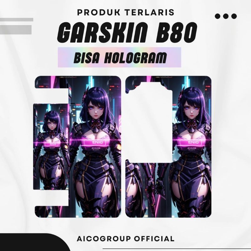 

*PromoTerjangkau* Hologramnon Hologram Inner B Lxxx Garskin Wrap Stiker Premium / X Casing Case COD