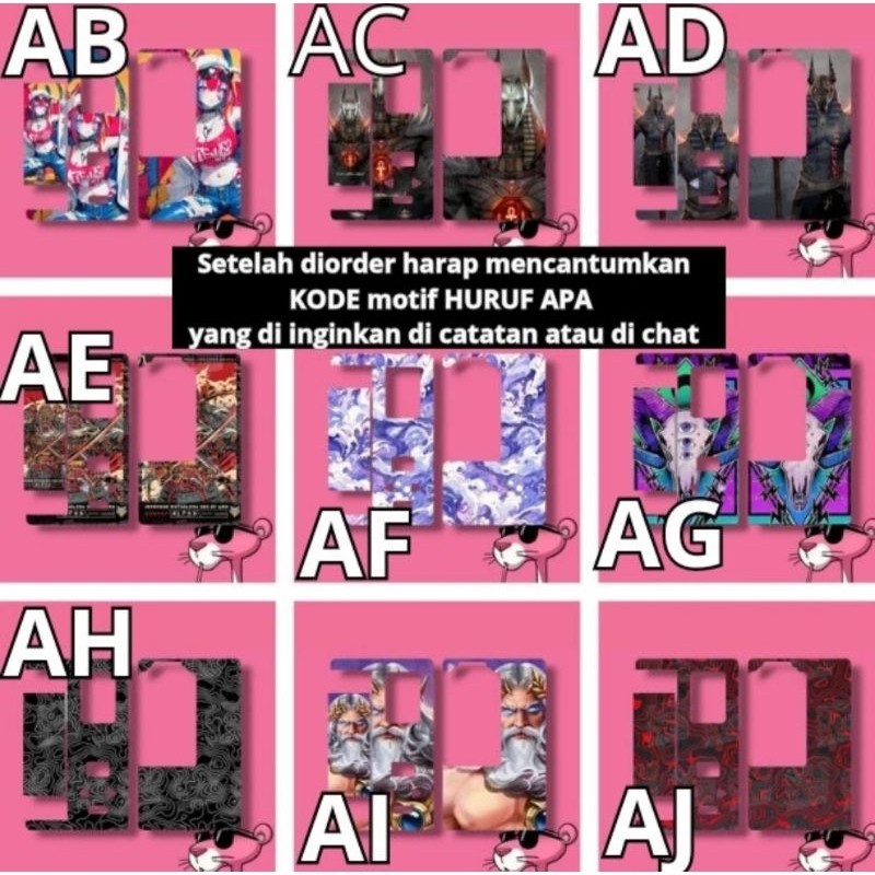 

*PromoTerjangkau* Aicostore Stiker B80 Bodi Garskin Wrap Premium / X Casing Case COD