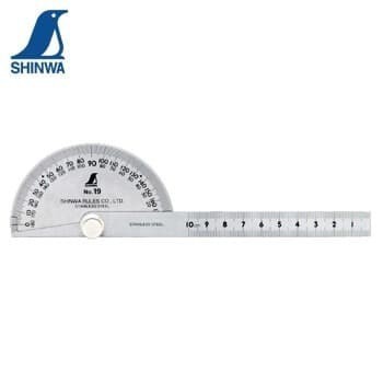 

HOT SALE! Shinwa Rules Protractor Polish Finish S1550-62987 / Shinwa 62987