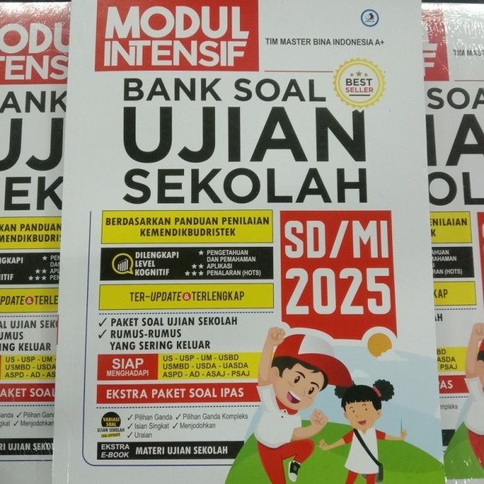 

BUKU SOAL UJIAN SEKOLAH UN ULANGAN KELAS 6 SD / MI PERINGKAT 1 2023
