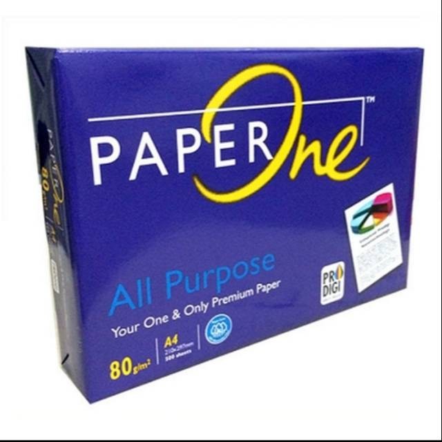 

KERTAS HVS A4 80gr PAPERONE