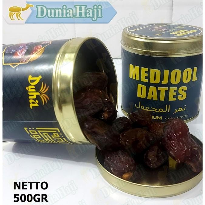 

Kurma Medjool Dates California 500 gr / Natural Delight / Kurma JUMBO [terbaik]