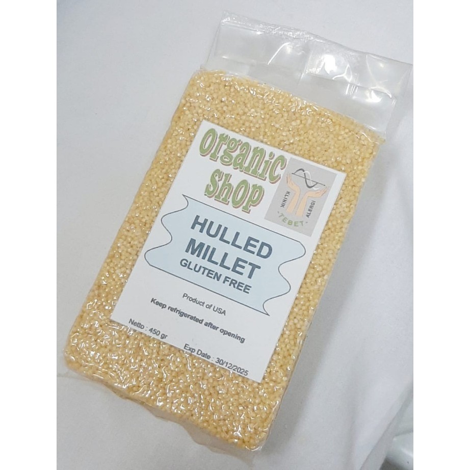 

ORGANIC SHOP - HULLET MILLET (GLUTEN FREE) - 500 GR