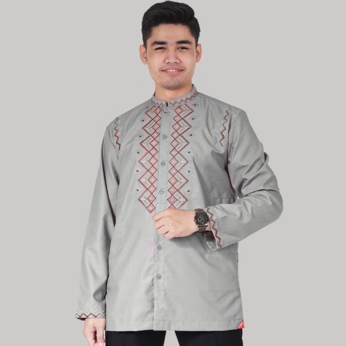 Baju koko preview by itang yunasz / koko preview lengan panjang Terlaris