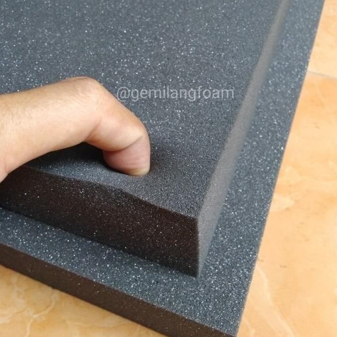 HOT SALE FOAM BUSA LEMBARAN HITAM TINGGI DENSITY 55 TEBAL 5 CM
