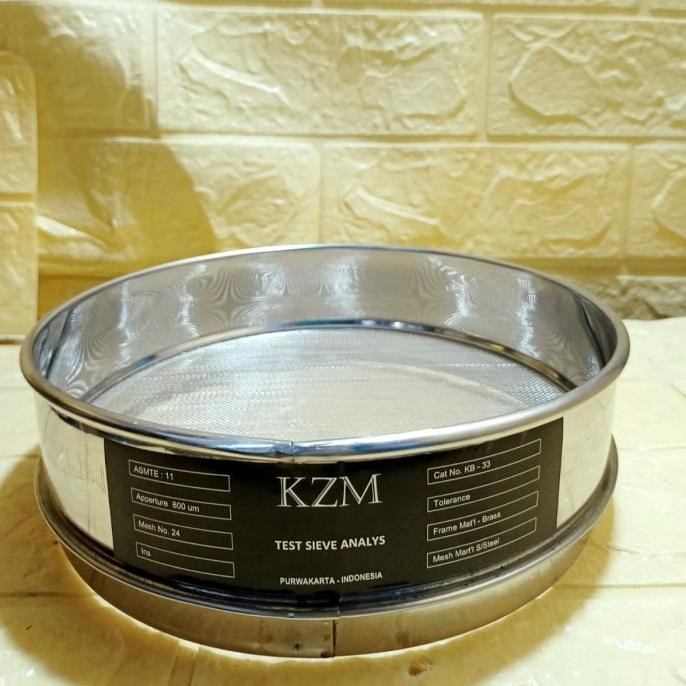 Sieve Ayakan Stainless Mesh 24 Test Mesh 24 (800 um)