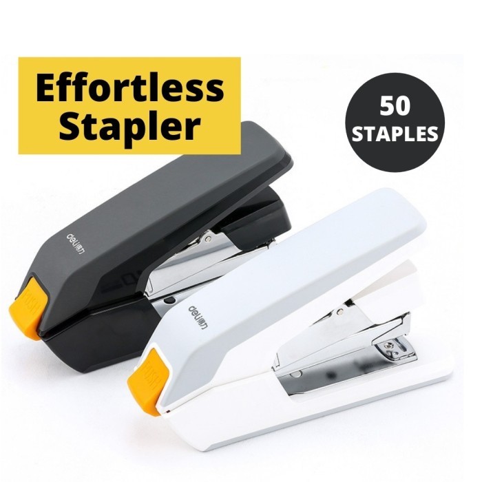 

Effortless Stapler 40-50 Sheets Capacity Stapling Easy To Load Ergonomic Heavy Duty